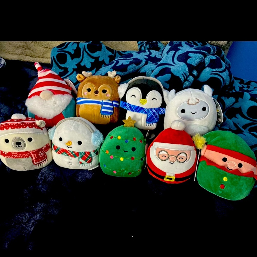 2020 5” Christmas squishmallows